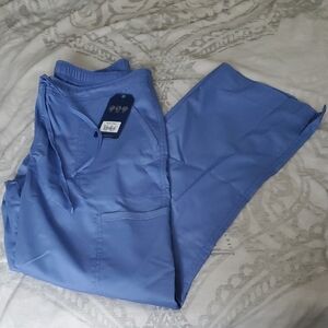 Cherokee Ceil Blue Scrub Pants